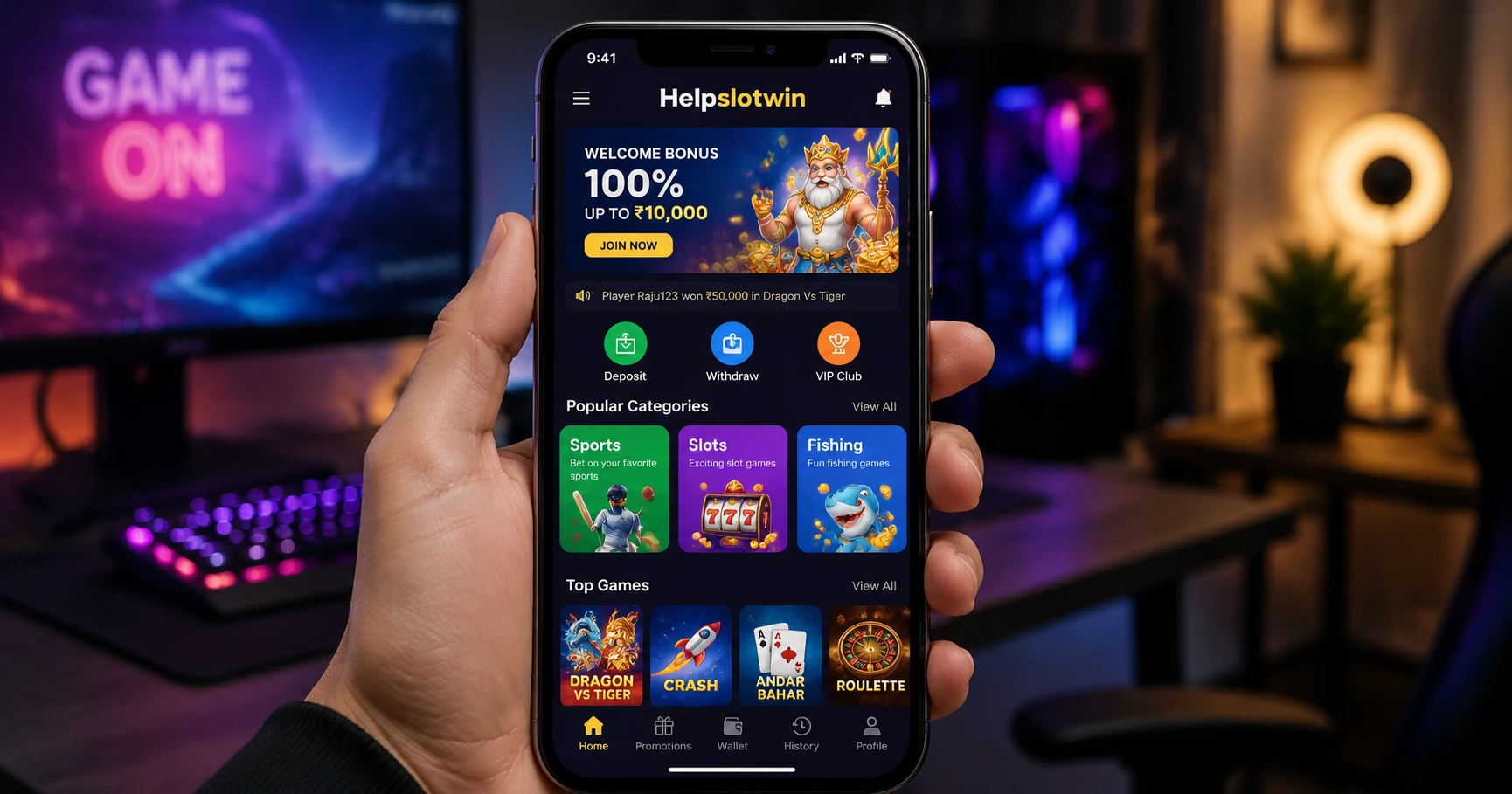 Penaos Helpslotwin App a adkav ar c'hoarioù enlinenn - image 1 Penaos Helpslotwin App a adkav ar c'hoarioù enlinenn - image 1